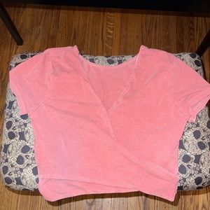 Aeropostale Cross Over Crop Top